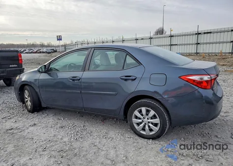 2014 Toyota Corolla L from USA, damaged, VIN 5YFBURHE3EP112676